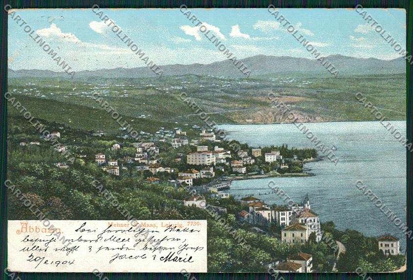 Croazia Abbazia cartolina ZC1029 – fronte