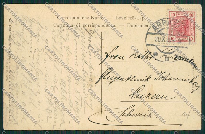 Croazia Abbazia cartolina ZC1030 – retro