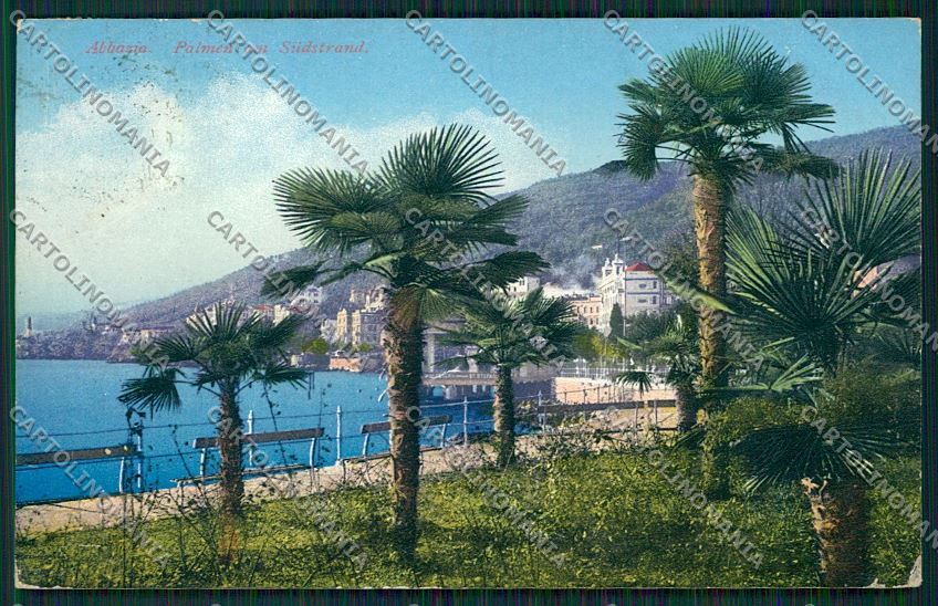 Croazia Abbazia cartolina ZC1037 – fronte