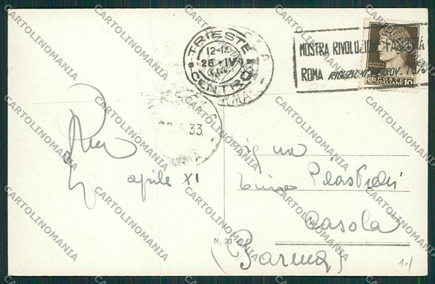 Croazia Abbazia Foto cartolina ZC1039 – retro