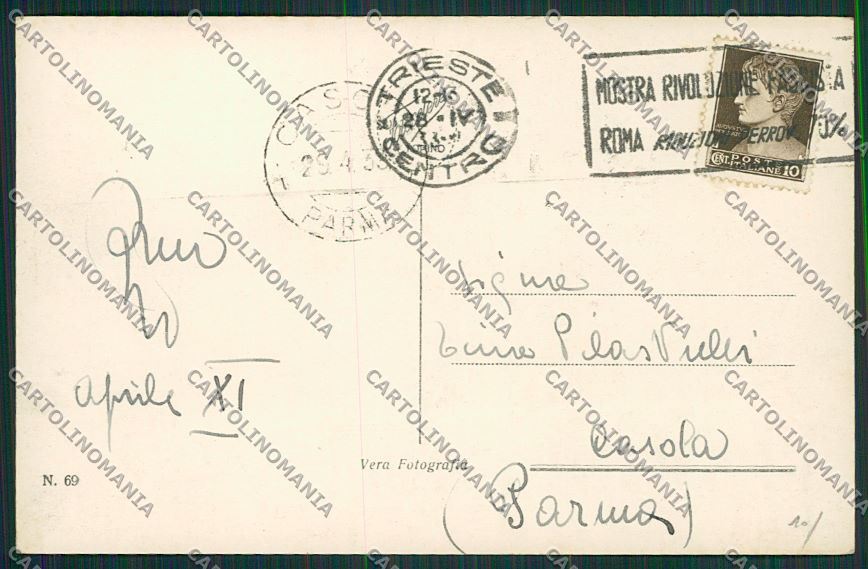 Croazia Abbazia Foto cartolina ZC1040 – retro