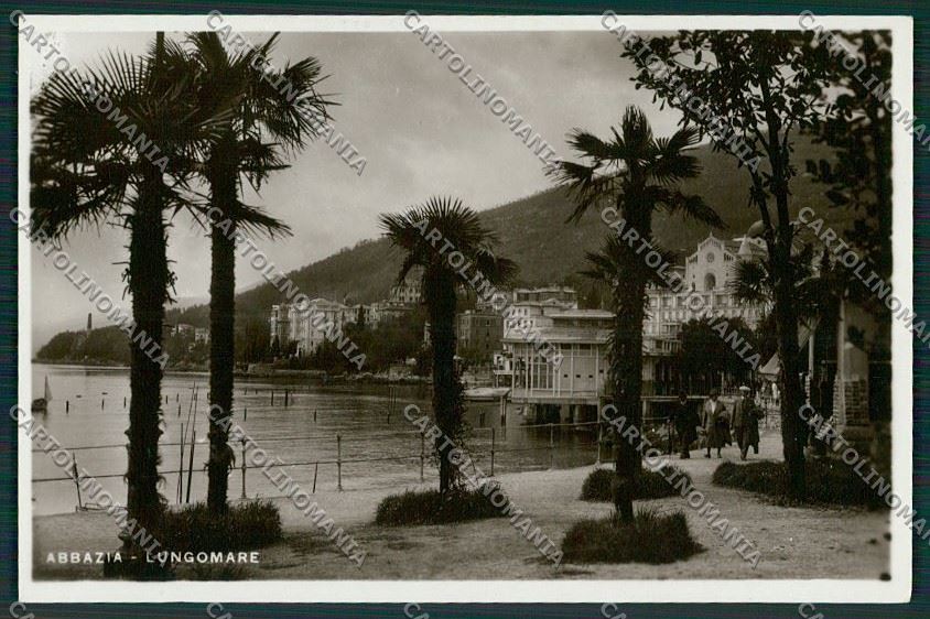 Croazia Abbazia Foto cartolina ZC1054 – fronte