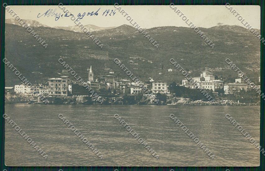Croazia Abbazia Foto cartolina ZC1057 – fronte