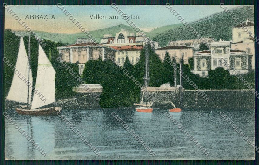 Croazia Abbazia cartolina ZC1058 – fronte