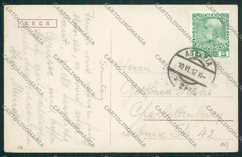 Croazia Abbazia cartolina ZC1062 – retro