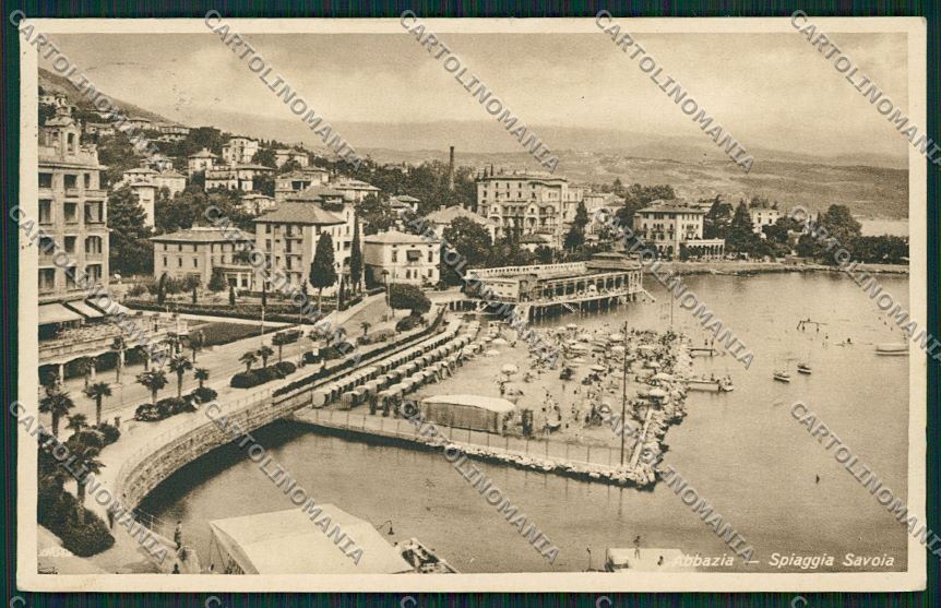 Croazia Abbazia cartolina ZC1065 – fronte