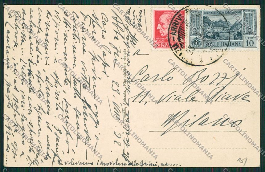 Croazia Abbazia cartolina ZC1065 – retro