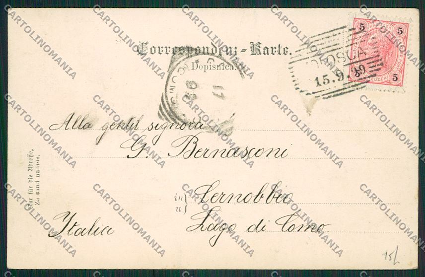 Croazia Abbazia cartolina ZC1066 – retro