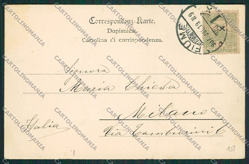 Croazia Abbazia cartolina ZC1071 – retro