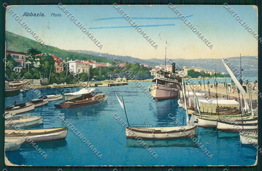Croazia Abbazia cartolina ZC1075 – fronte