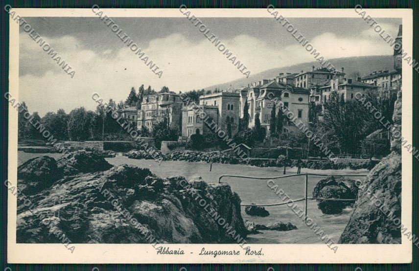 Croazia Abbazia cartolina ZC1084 – fronte