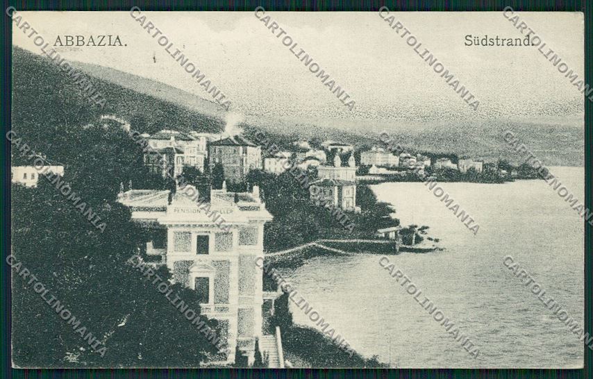 Croazia Abbazia cartolina ZC1086 – fronte
