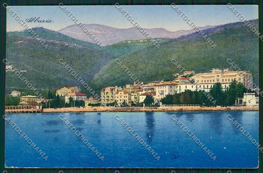 Croazia Abbazia cartolina ZC1093 – fronte