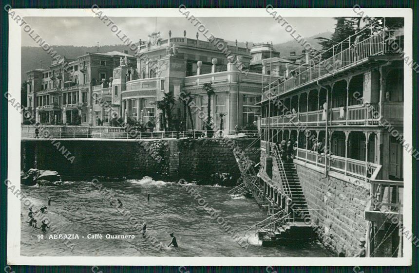Croazia Abbazia Foto cartolina ZC1094 – fronte