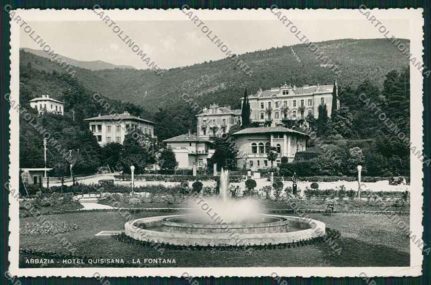 Croazia Abbazia Foto cartolina ZC1096 – fronte