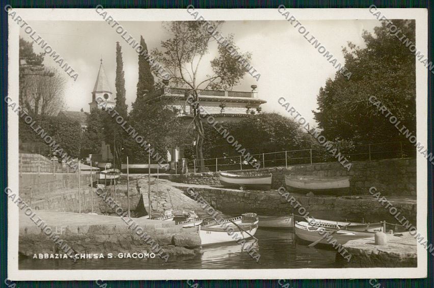 Croazia Abbazia Foto cartolina ZC1098 – fronte