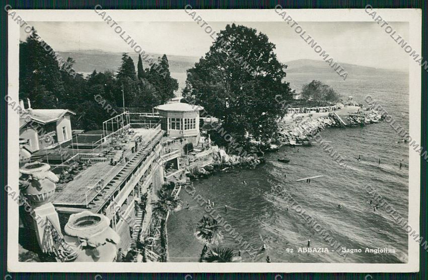 Croazia Abbazia Foto cartolina ZC1099 – fronte