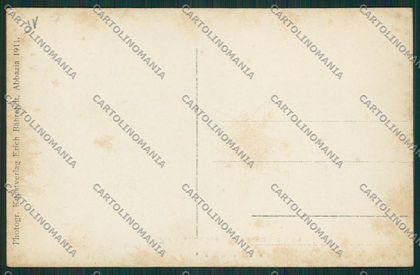 Croazia Abbazia Foto cartolina ZC1106 – retro