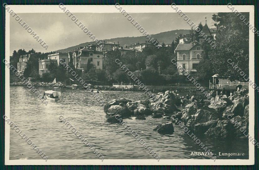 Croazia Abbazia Foto cartolina ZC1107 – fronte