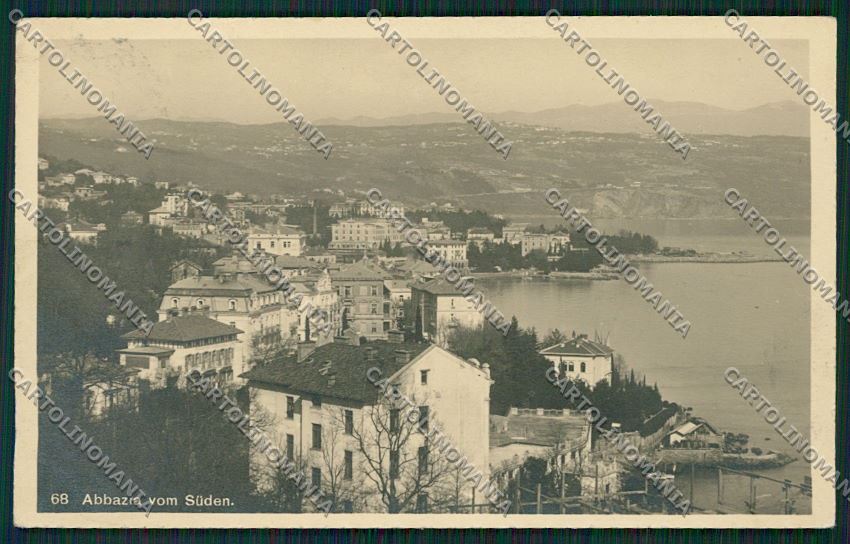 Croazia Abbazia Foto cartolina ZC1108 – fronte