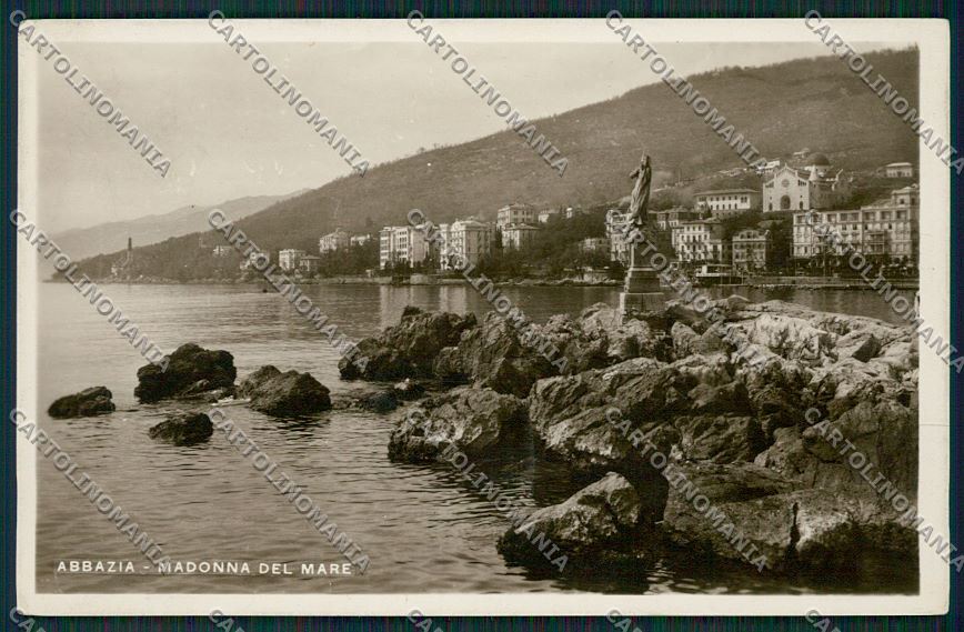Croazia Abbazia Madonna del Mare Foto cartolina ZC1115 – fronte
