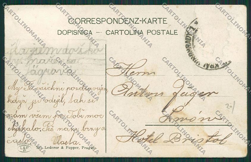 Croazia Abbazia PIEGHINE cartolina ZC1117 – retro