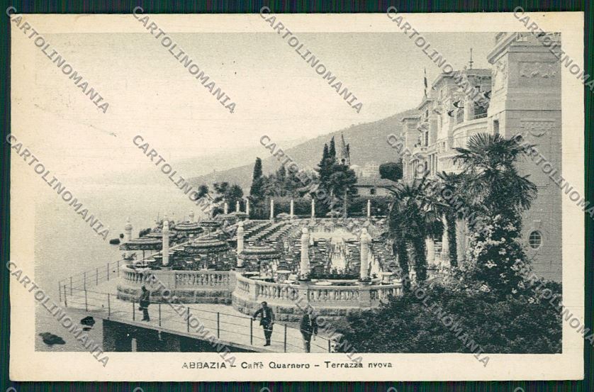 Croazia Abbazia cartolina ZC1122 – fronte