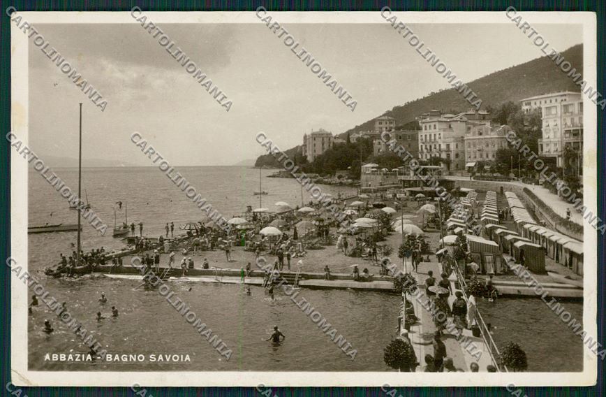 Croazia Abbazia Foto cartolina ZC1126 – fronte