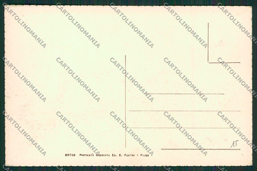 Croazia Fiume Cinque Giornate di Fiume cartolina ZC1174 – retro