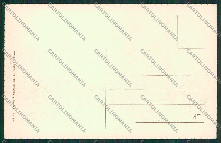 Croazia Fiume Cinque Giornate di Fiume cartolina ZC1184 – retro