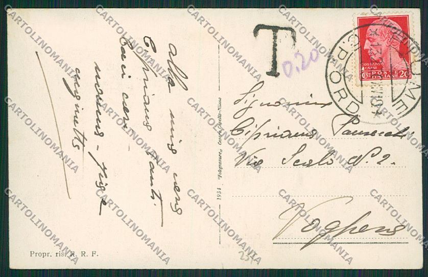 Croazia Fiume cartolina ZC1205 – retro