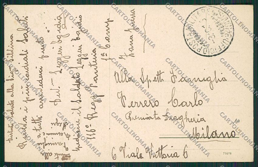 Slovenia Capodistria Palazzo Comunale cartolina ZC1215 – retro
