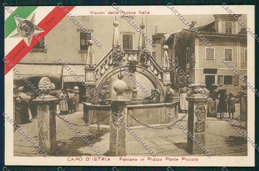 Slovenia Capodistria cartolina ZC1219 – fronte