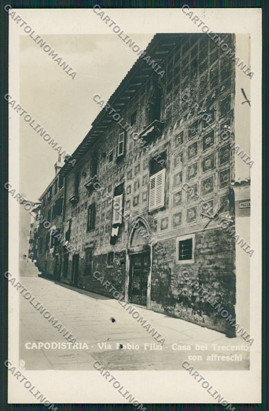 Slovenia Capodistria Foto cartolina ZC1226 – fronte