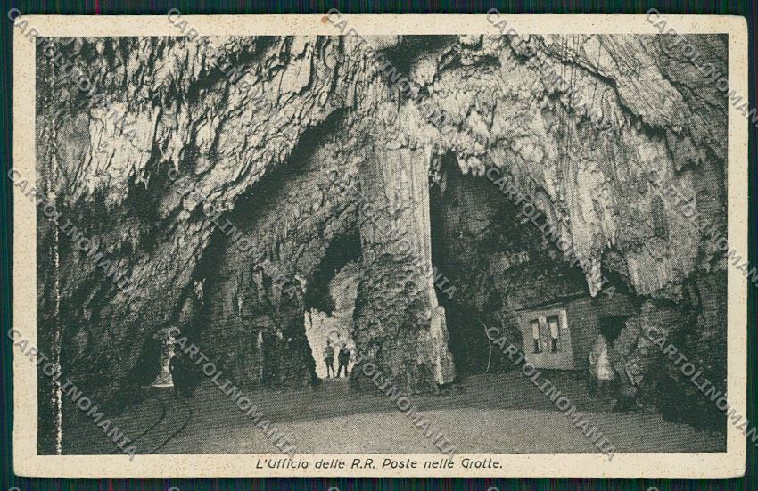 Slovenia Grotte di Postumia Ufficio Poste cartolina ZC1254 – fronte