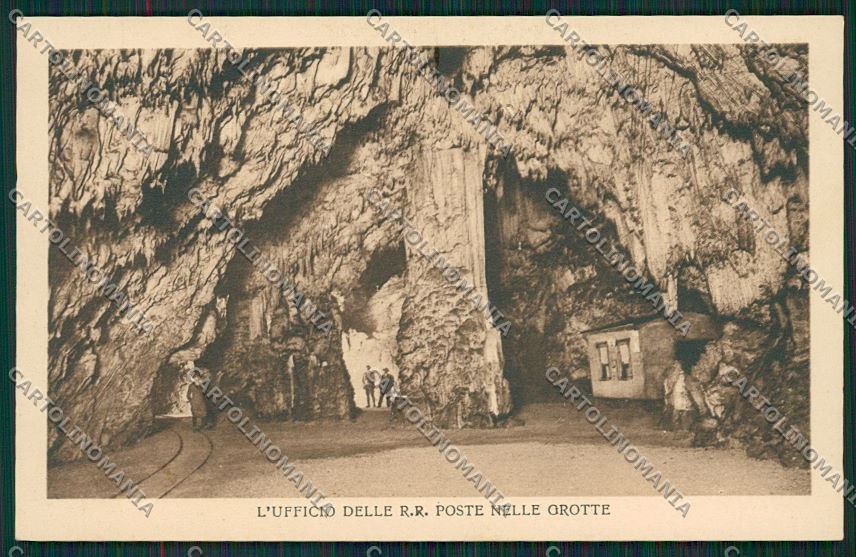 Slovenia Grotte di Postumia Ufficio Poste cartolina ZC1259 – fronte