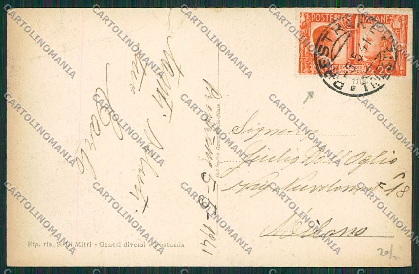Slovenia Postumia STRAPPO cartolina ZC1261 – retro