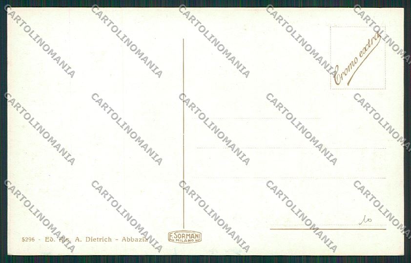 Croazia Laurana cartolina ZC1267 – retro