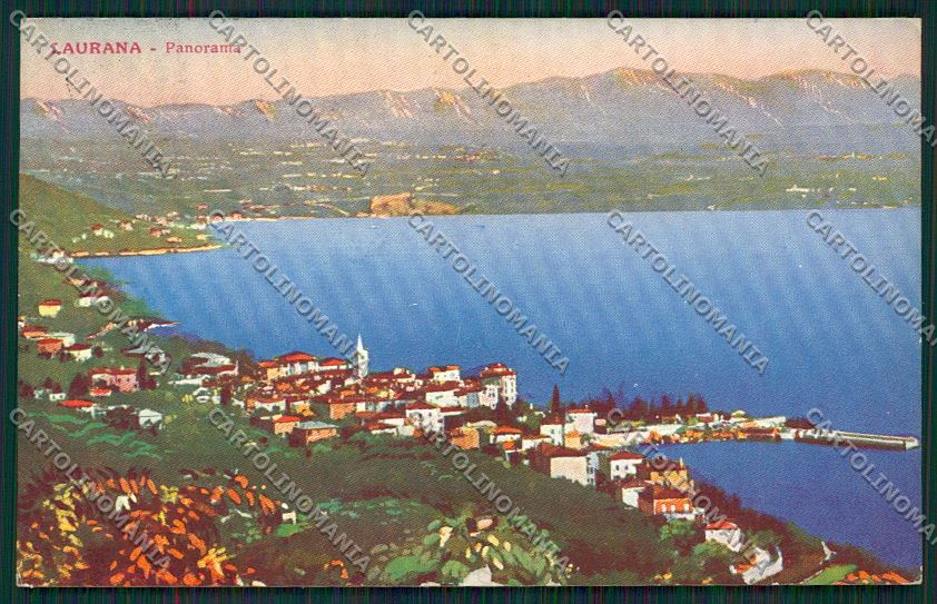 Croazia Laurana cartolina ZC1268 – fronte