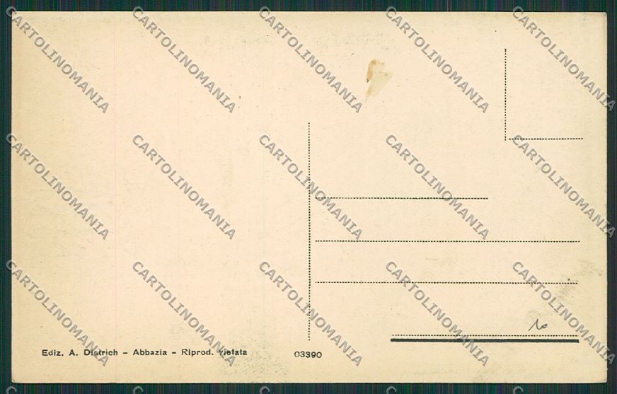 Croazia Laurana cartolina ZC1269 – retro
