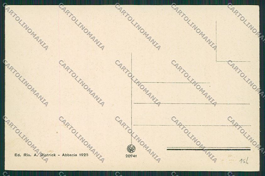 Croazia Laurana cartolina ZC1276 – retro