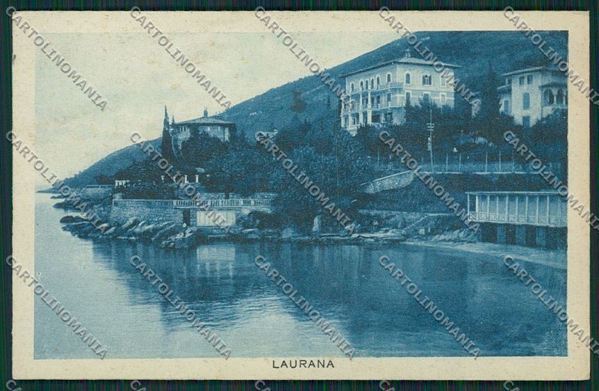 Croazia Laurana cartolina ZC1281 – fronte