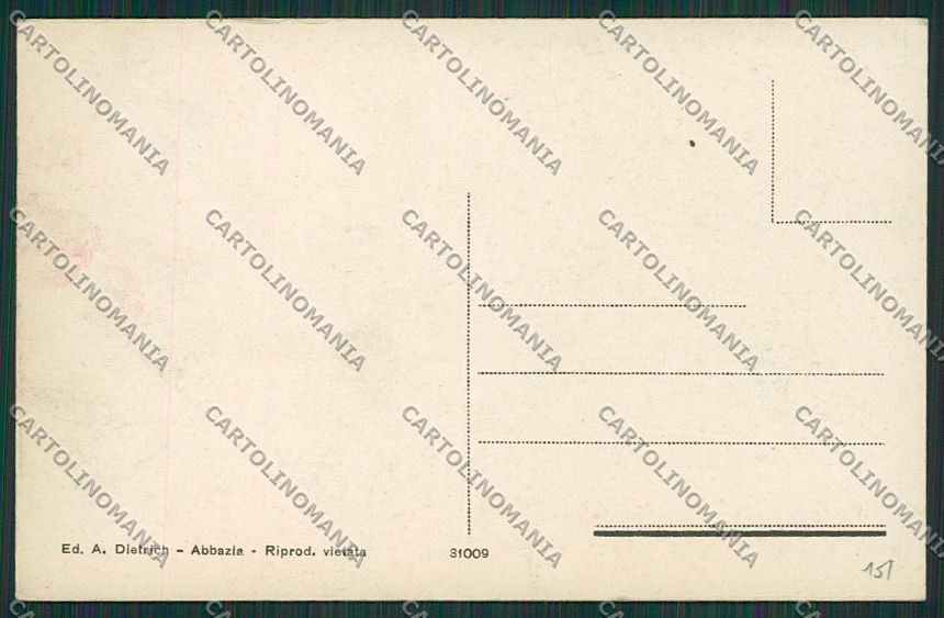 Croazia Laurana cartolina ZC1281 – retro