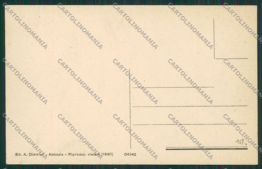 Croazia Laurana cartolina ZC1283 – retro