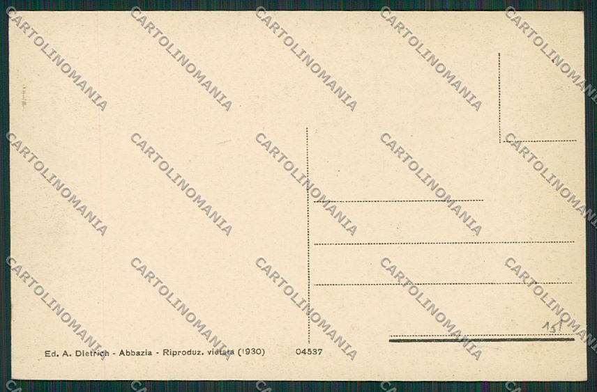 Croazia Laurana cartolina ZC1284 – retro
