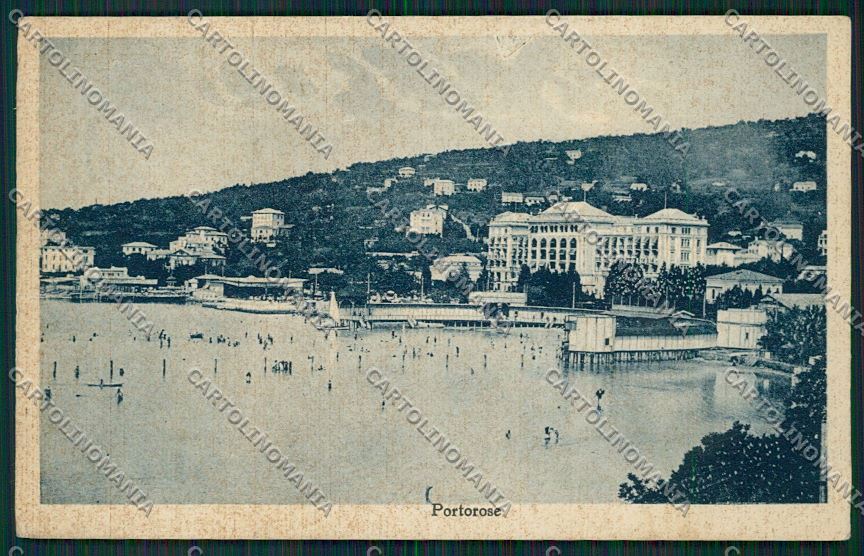 Slovenia Portorose cartolina ZC1299 – fronte