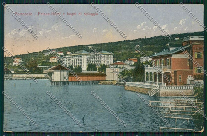 Slovenia Portorose cartolina ZC1300 – fronte