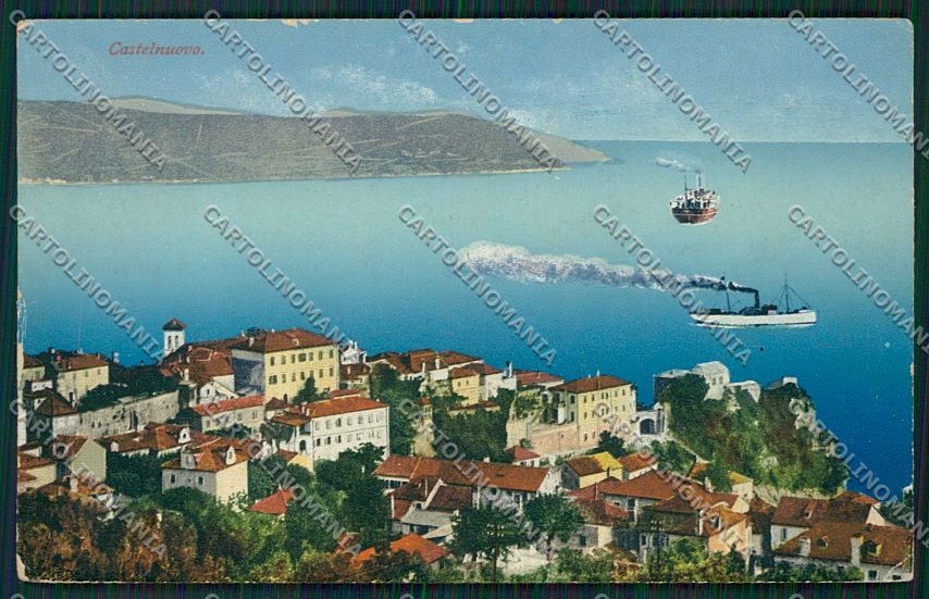 Trieste Castelnuovo ABRASA cartolina ZC1315 – fronte