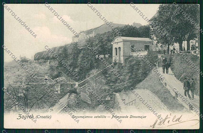 Croazia Zagabria STRAPPINO cartolina ZC1324 – fronte