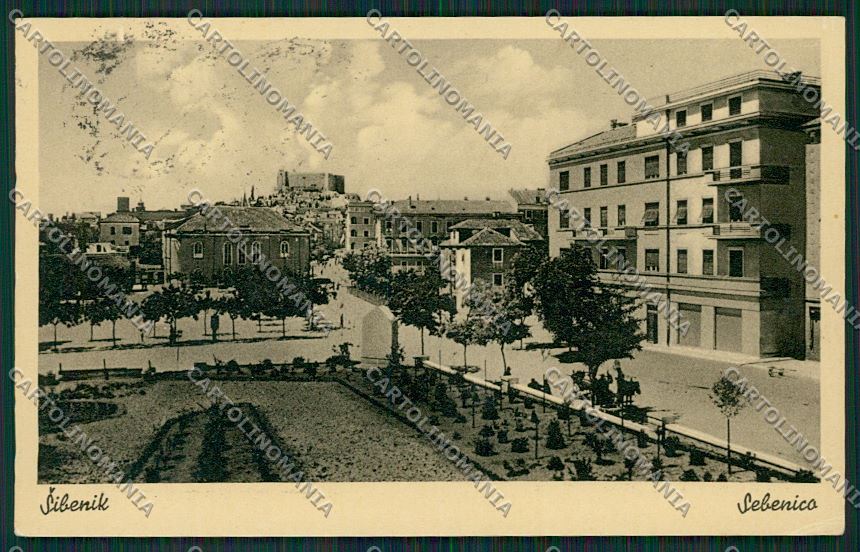 Croazia Sebenico cartolina ZC1335 – fronte